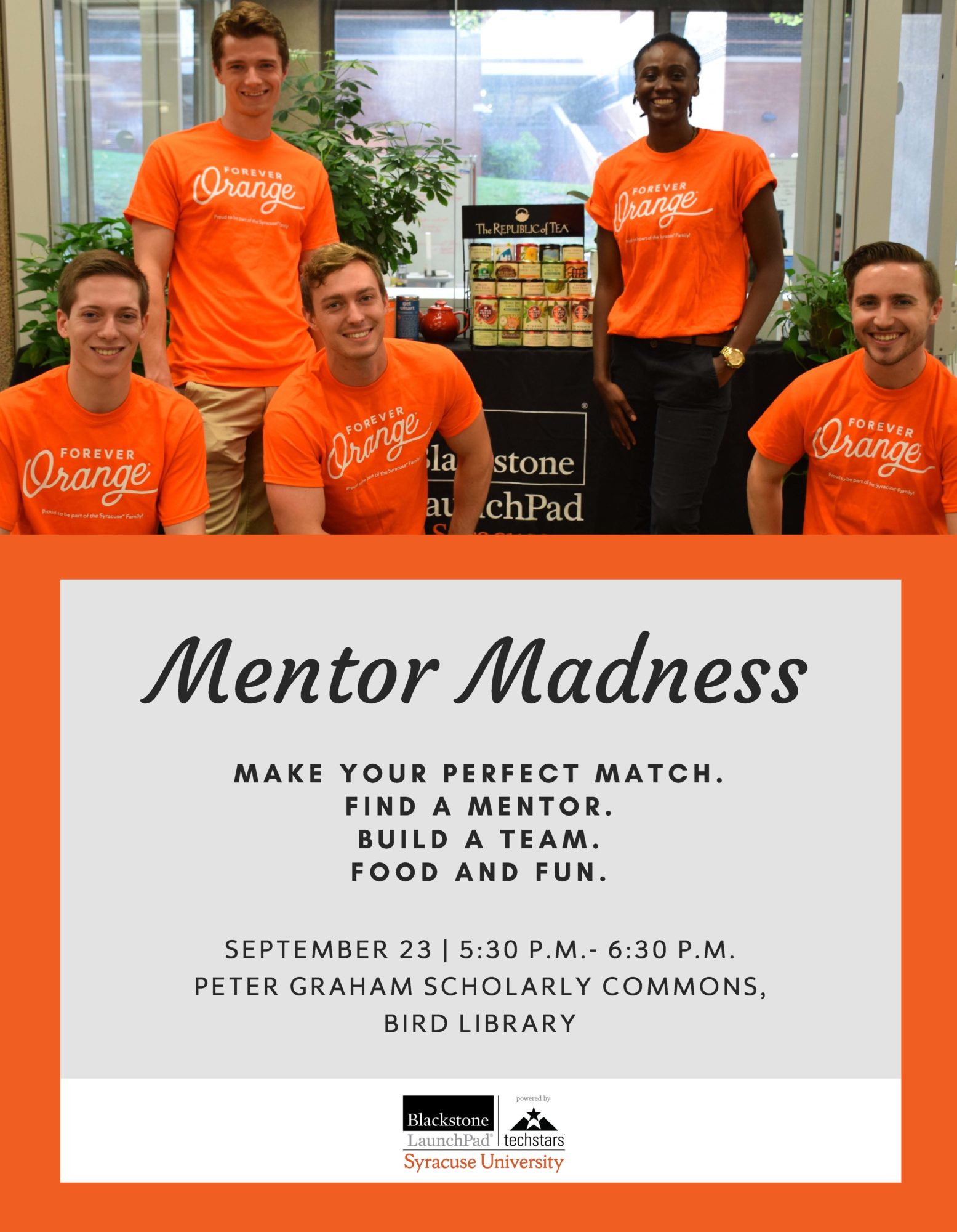 Mentor madness poster