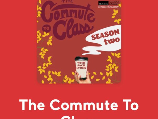 Jack Lyons ’22 hosts Season 2 of The Commute to Class launching this week