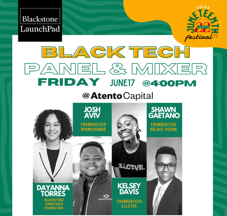 Syracuse Blackstone LaunchPad alumni headline Black Tech Panel as part of the country’s largest Juneteenth Festival in Tulsa