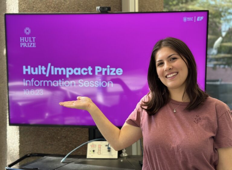 Sarah Schreiber ’26 named Syracuse University Hult Prize campus ambassador and competition director for 2023-2024